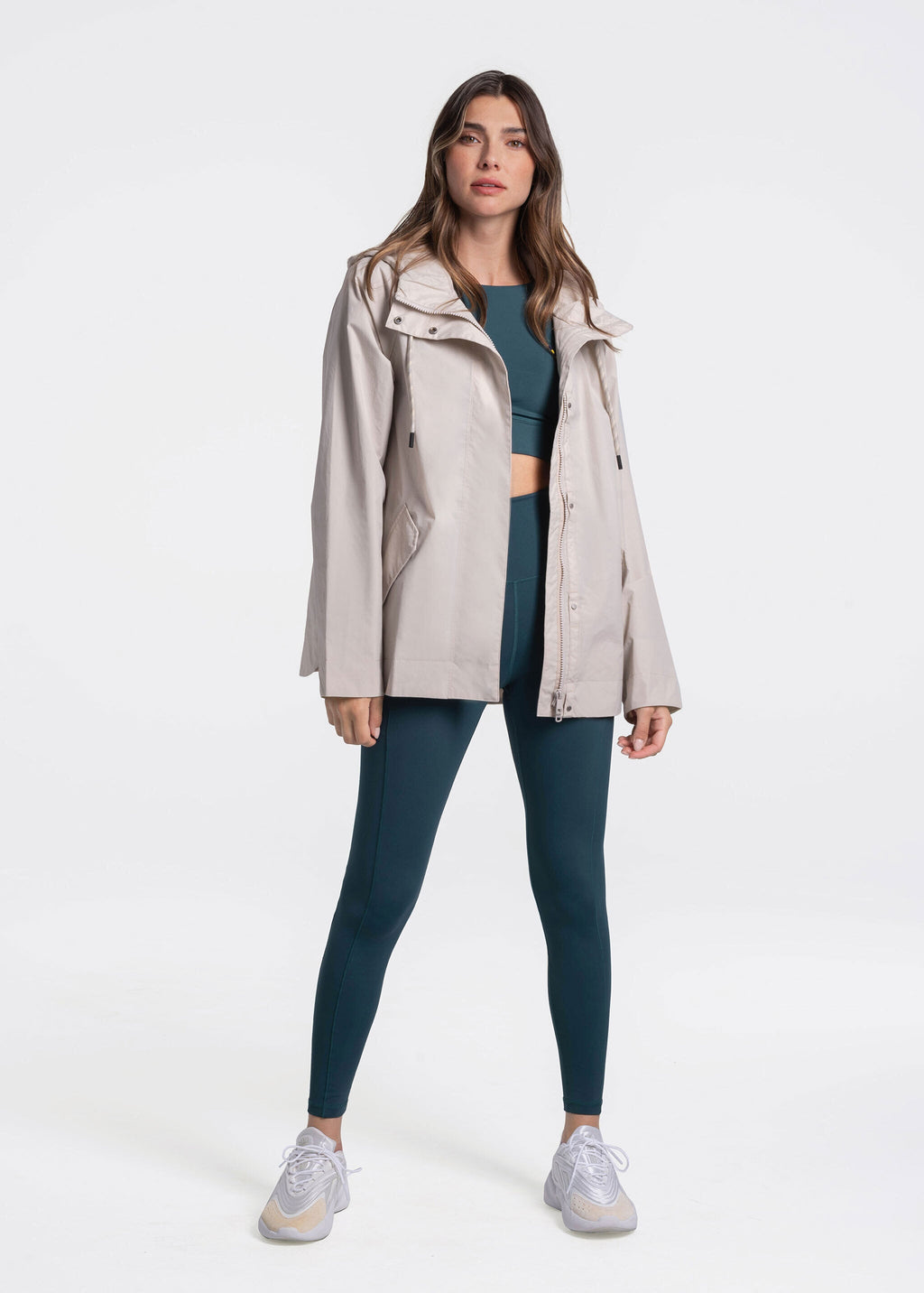 Lolë Lachine Rain Jacket - Abalone - Detail