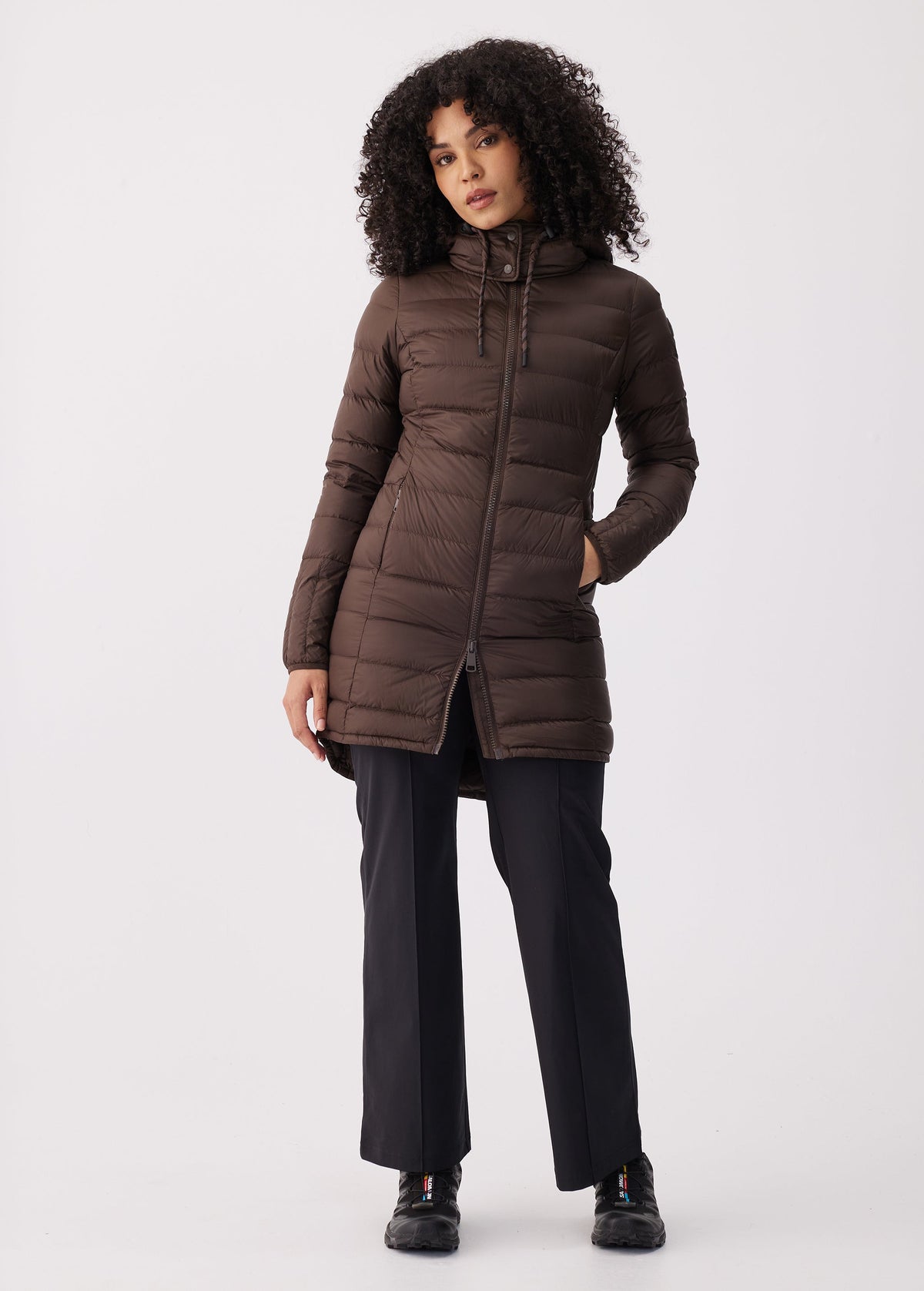 Lole Women's Claudia Insulated Jacket - ESPRESSO