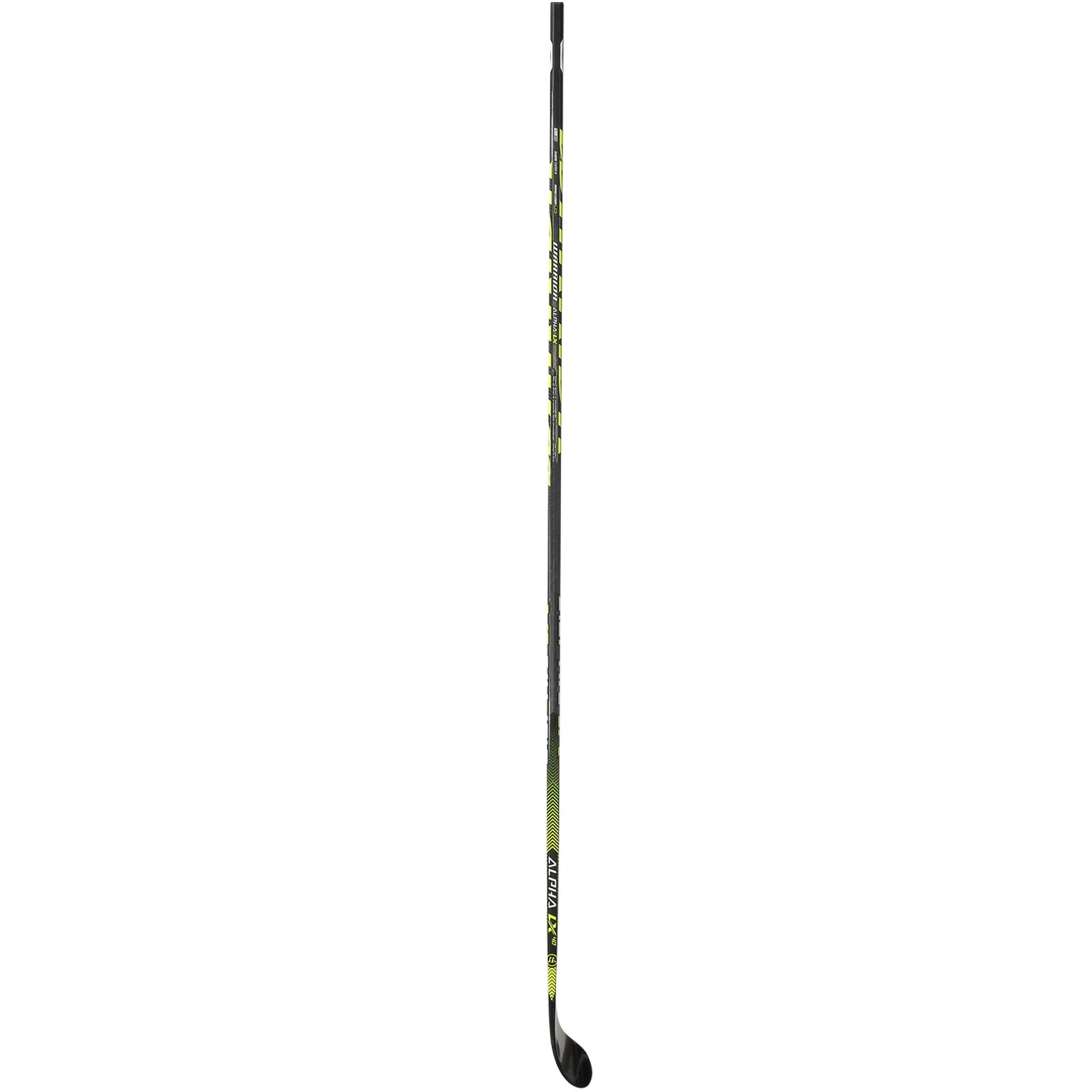 Warrior Alpha LX 40 - edge-on shaft profile