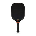Bread & Butter Loco Elongated Pickleball Paddle - Black, front view