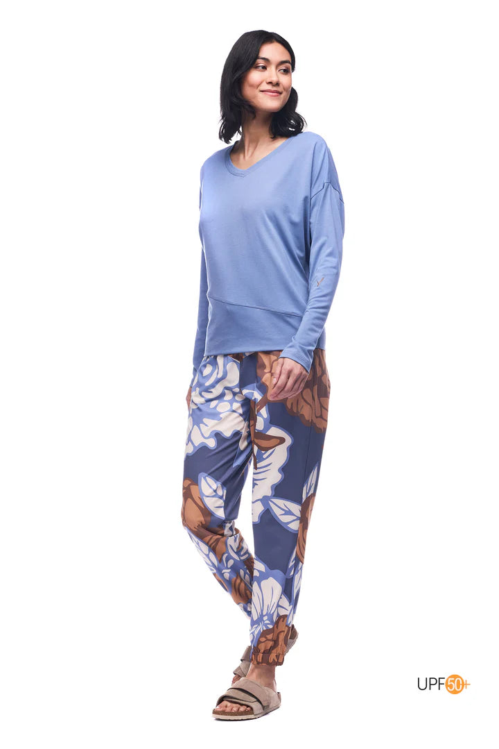 Women's Veloz Long Sleeve V-Neck