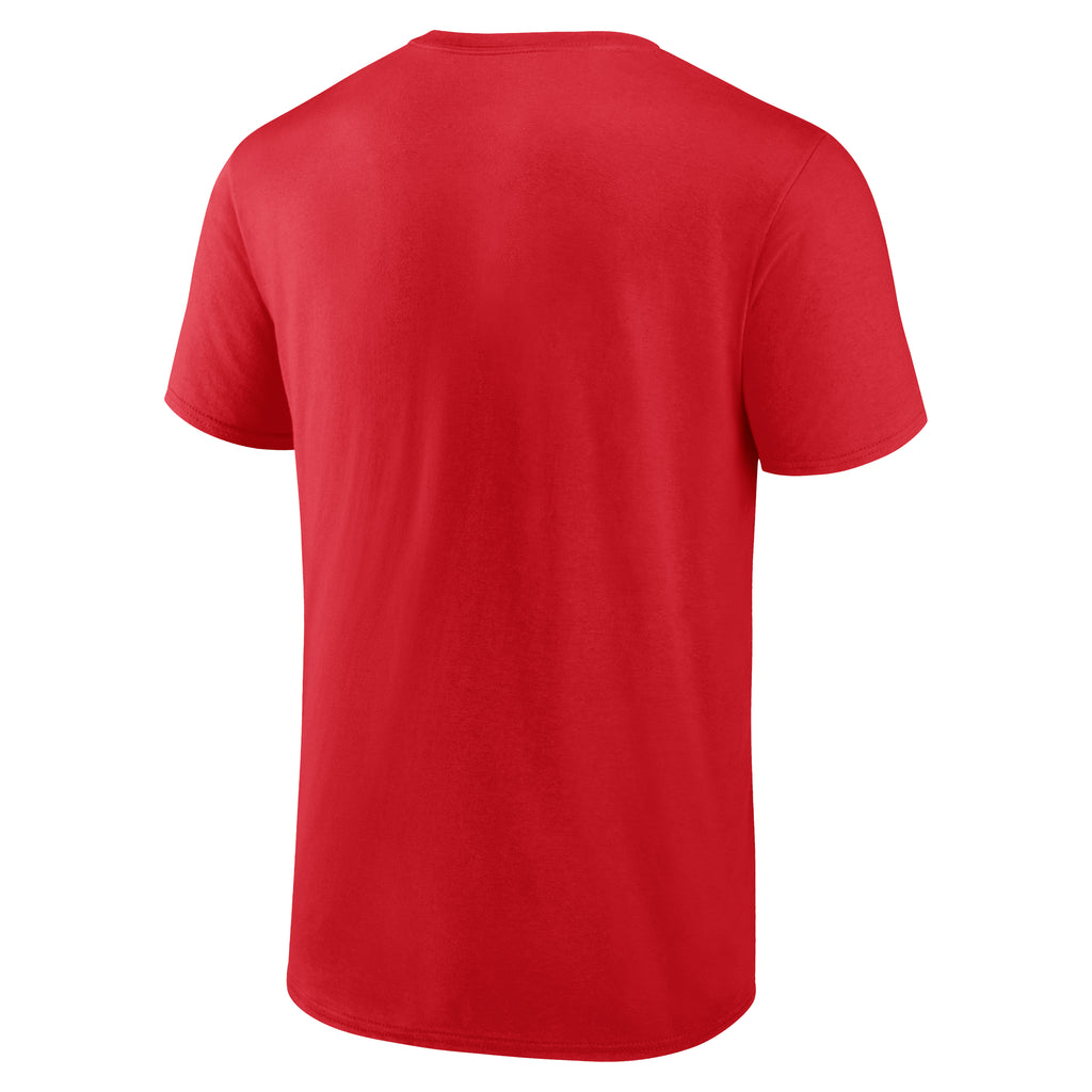 NHL Calgary Flames Rink Cotton T-Shirt - Red