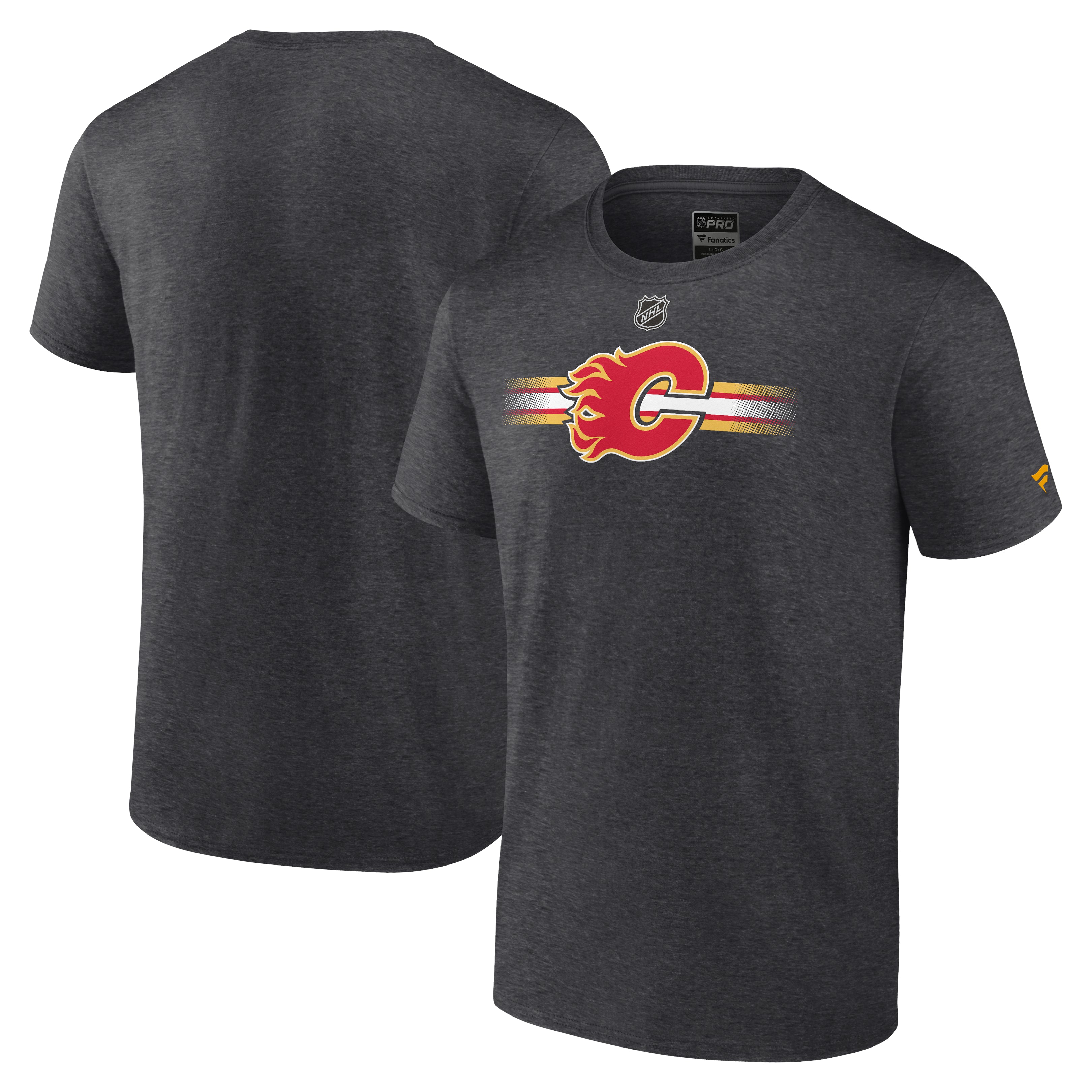 NHL Rink Cotton T-Shirt - Charcoal