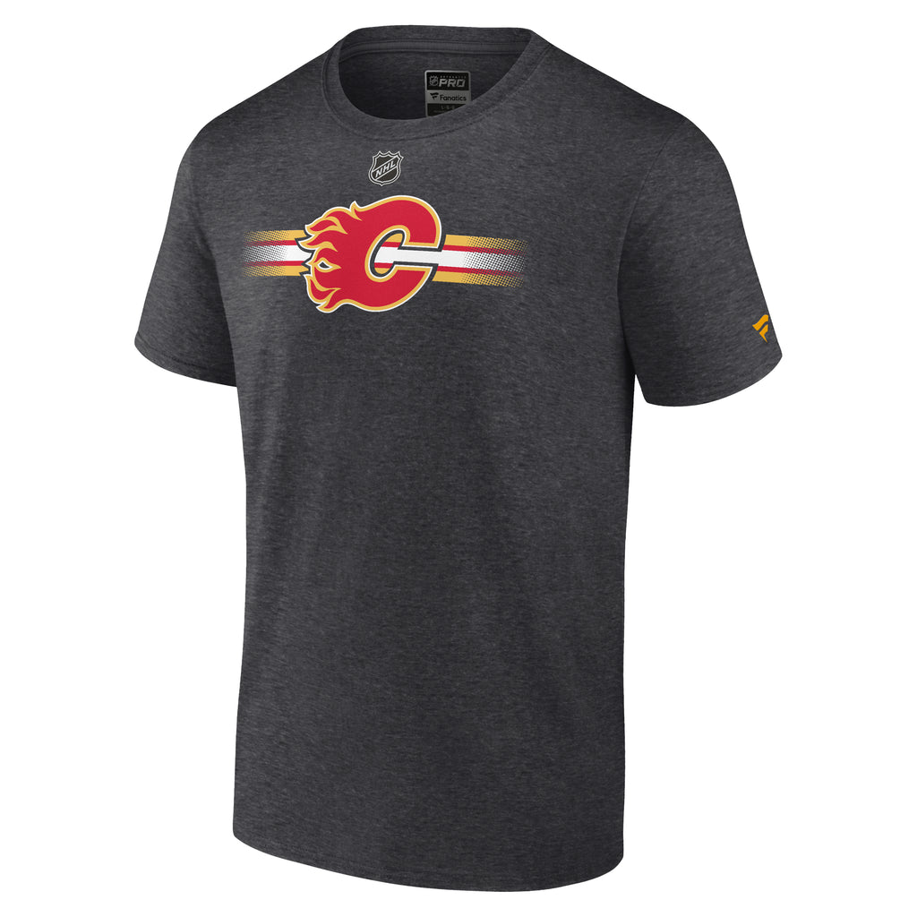 NHL Rink Cotton T-Shirt - Charcoal