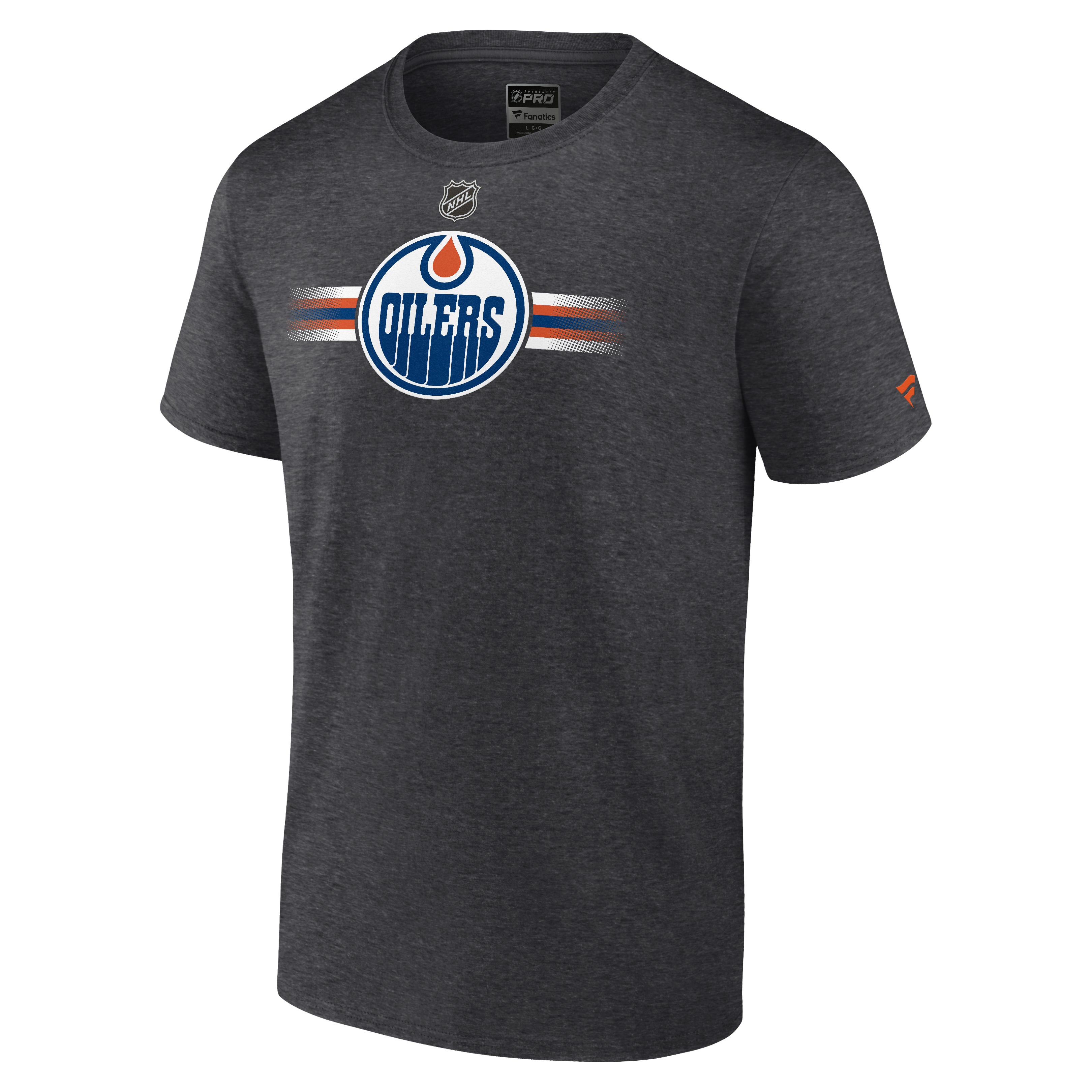 NHL Rink Cotton T-Shirt - Charcoal