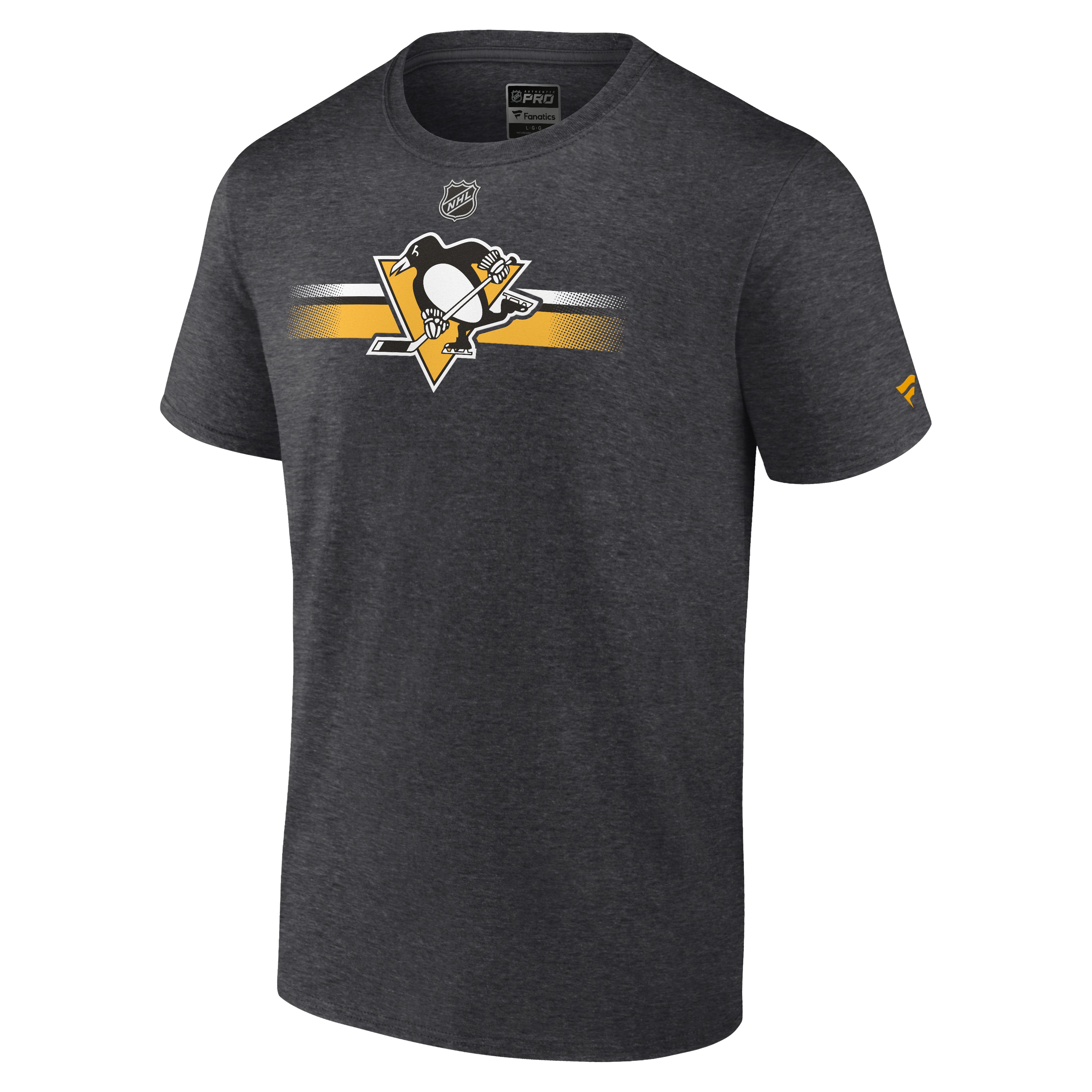 NHL Rink Cotton T-Shirt - Charcoal