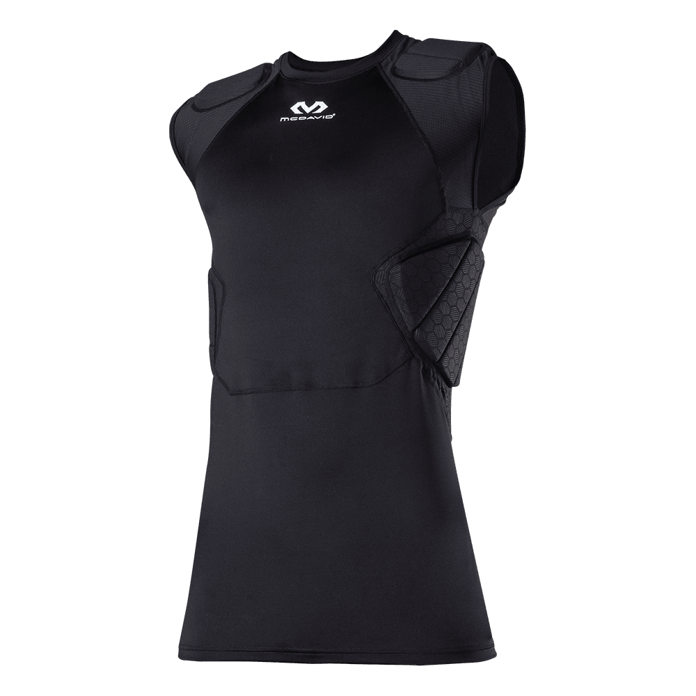 McDavid Rival Integrated 5-Pad Shirt black - front
