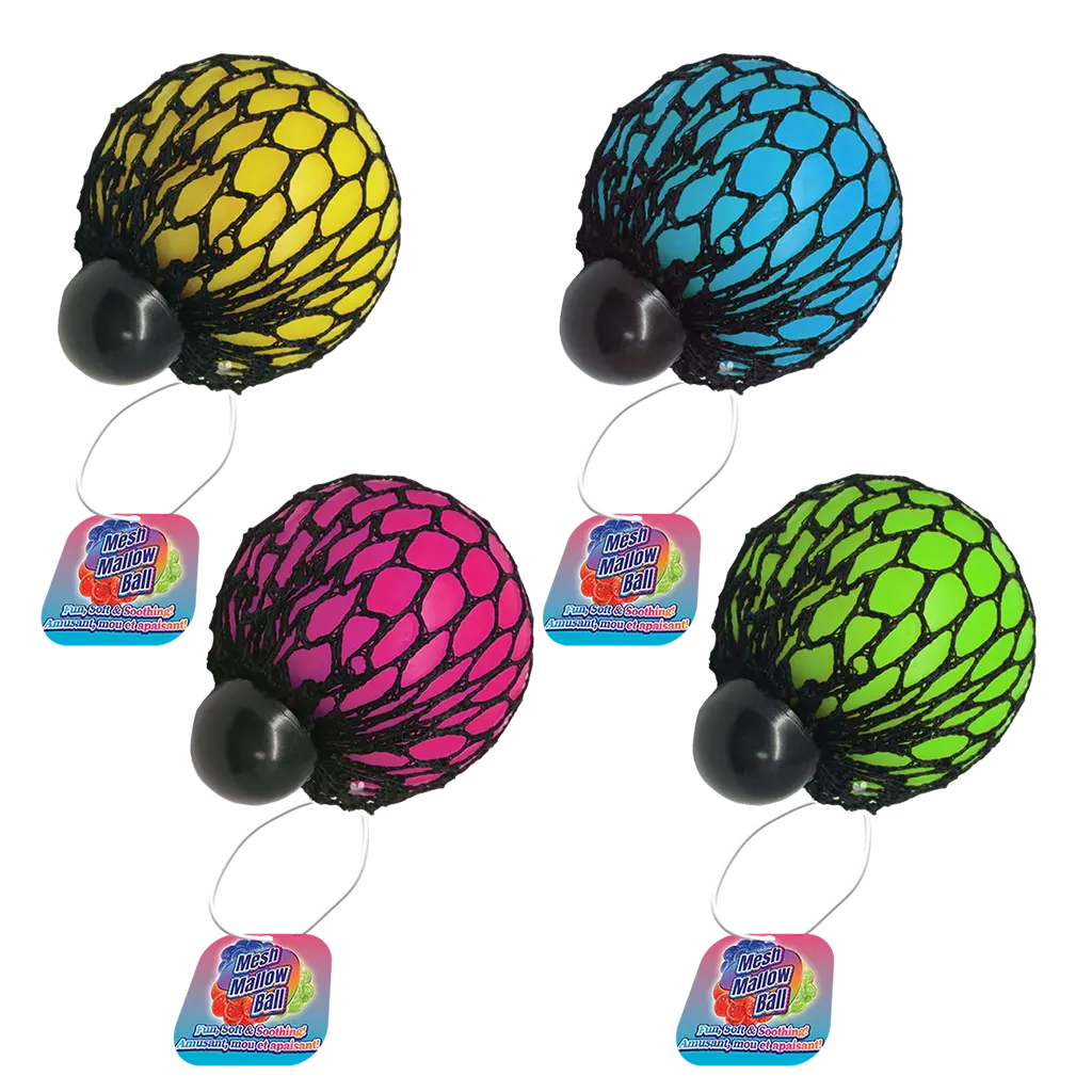 Group Ricochet Mesh Mallow Ball - Assorted