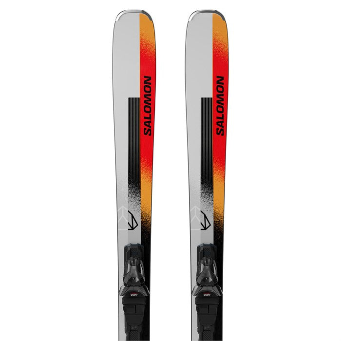 Salomon E Stance 84 (and MI12) Unisex All-Mountain Ski Package