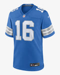 NFL Game Jersey Detroit Lions #16 Jared Goff