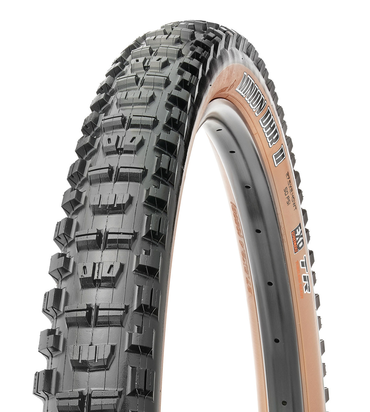 Maxxis Minion DHR II EXO Tire Tan Wall