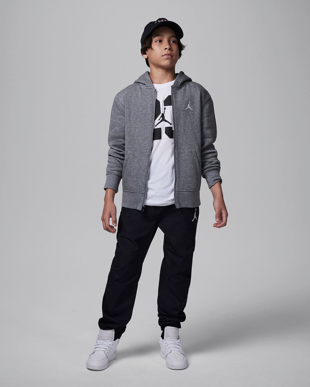 Jordan Boy's MJ Brooklyn Full-Zip Hoodie