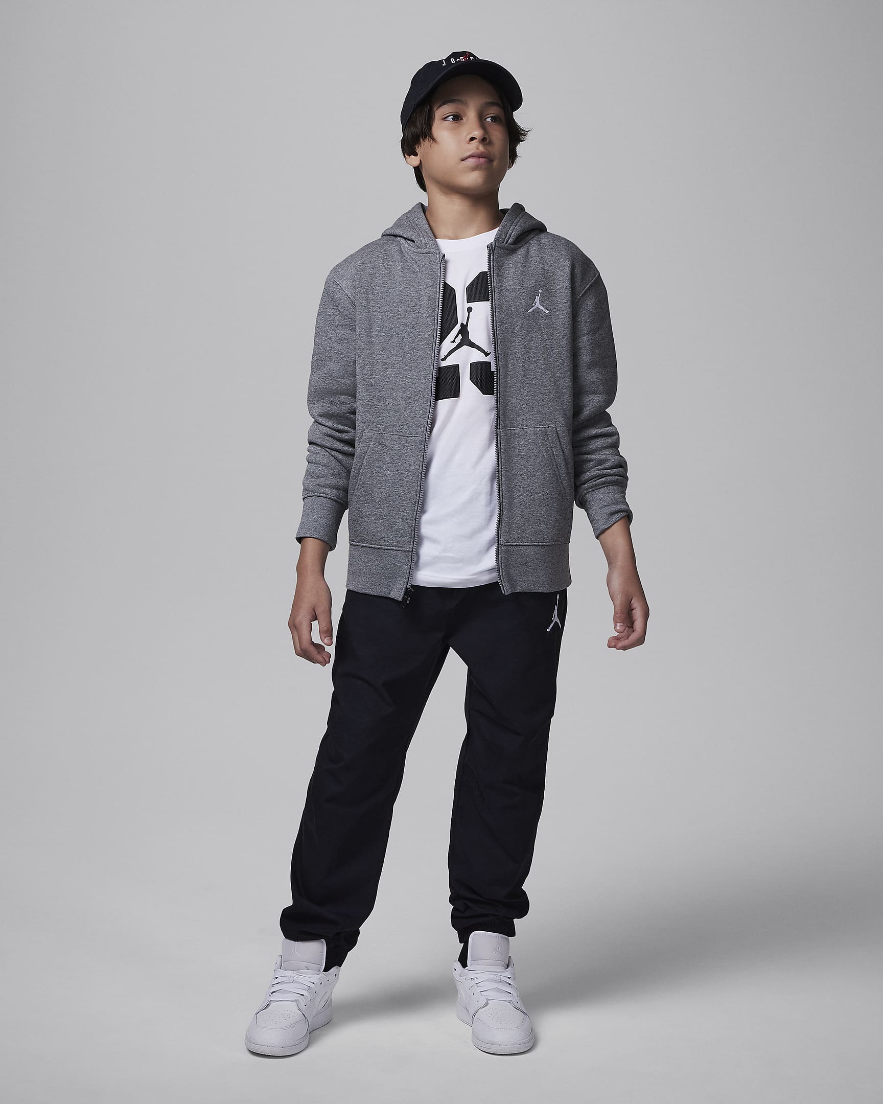 Jordan Boy's MJ Brooklyn Full-Zip Hoodie