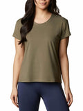 Columbia Women's Sun Trek Short Sleeve Tee - Sage