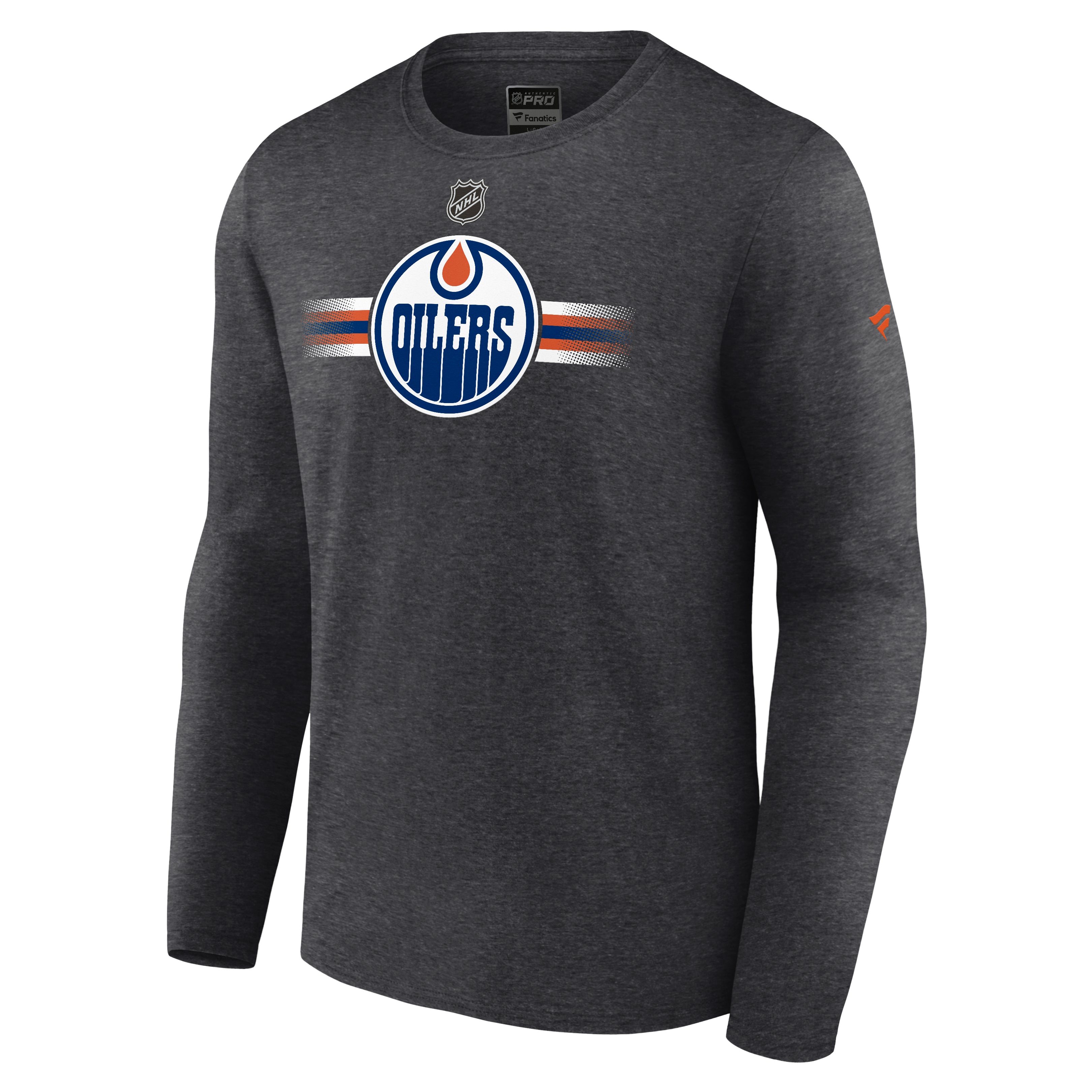 NHL Edmonton Oilers Rink Cotton Long Sleeve