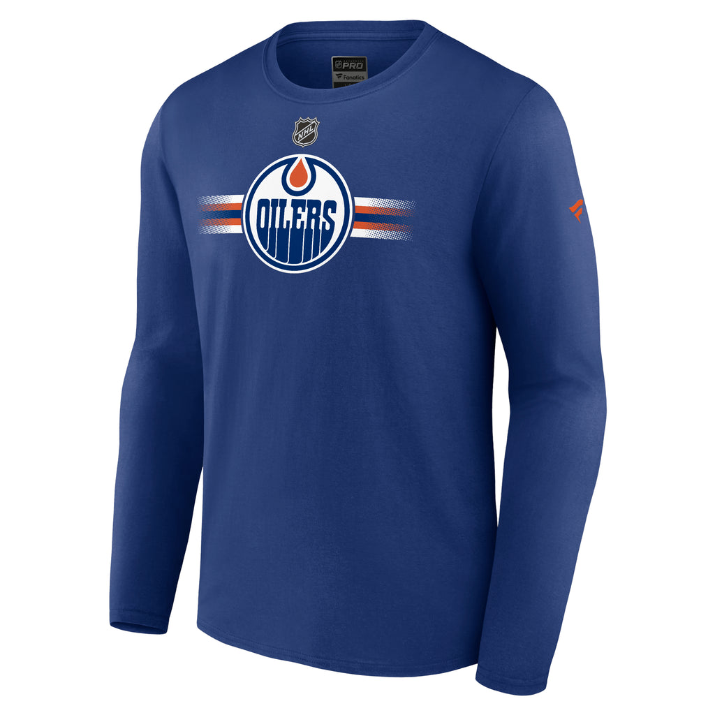 NHL Edmonton Oilers Rink Cotton Long Sleeve