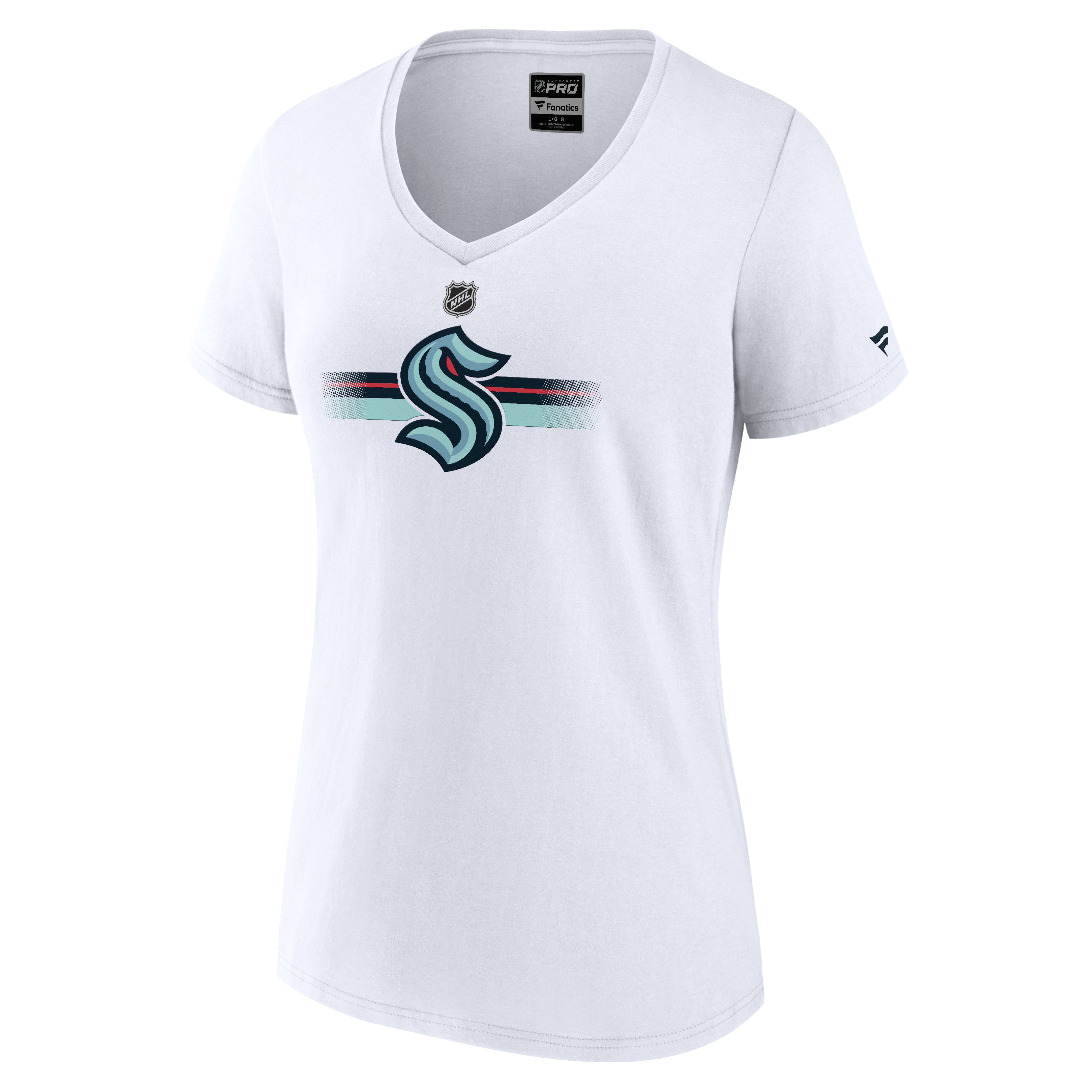 Women's Rink Cotton T-Shirt- Seattle Kraken
