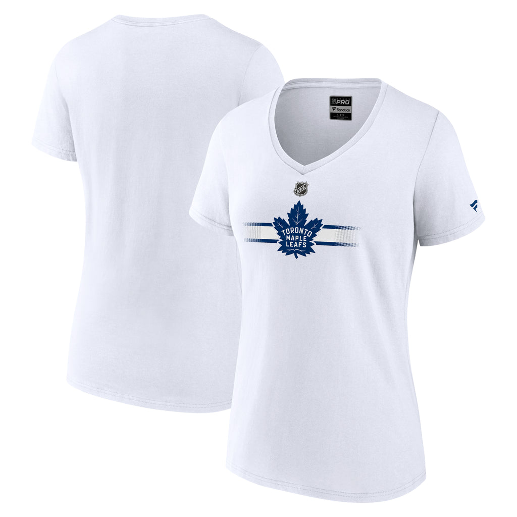 Women's Rink Cotton T-Shirt-Toronto Maple Leafs