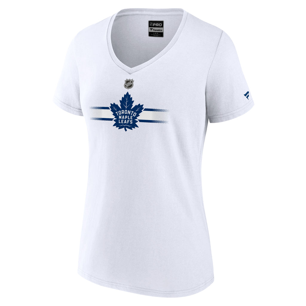 Women's Rink Cotton T-Shirt-Toronto Maple Leafs