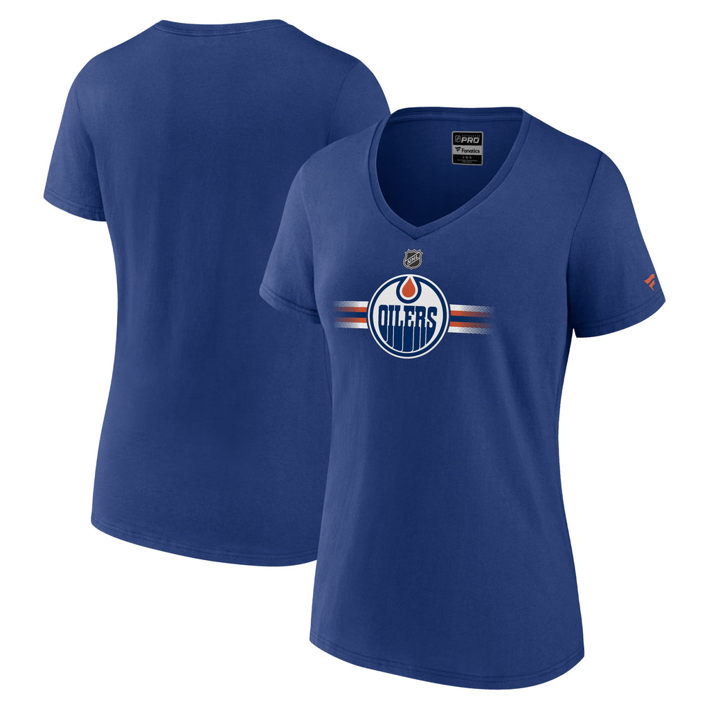 Women's Rink Cotton T-Shirt- Edmonton Oilers