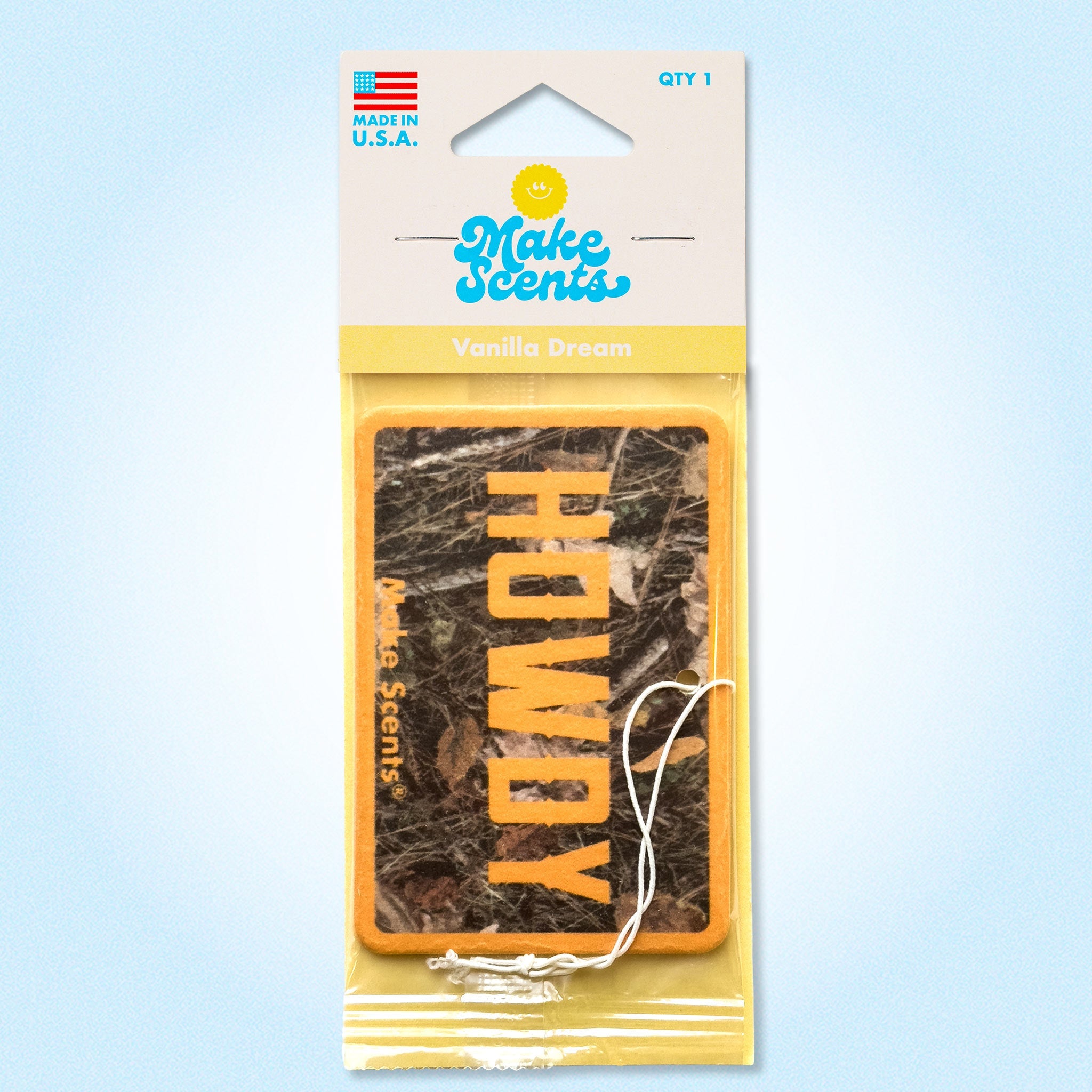 Make Scents Howdy Camo Vanilla Dream Air Freshener
