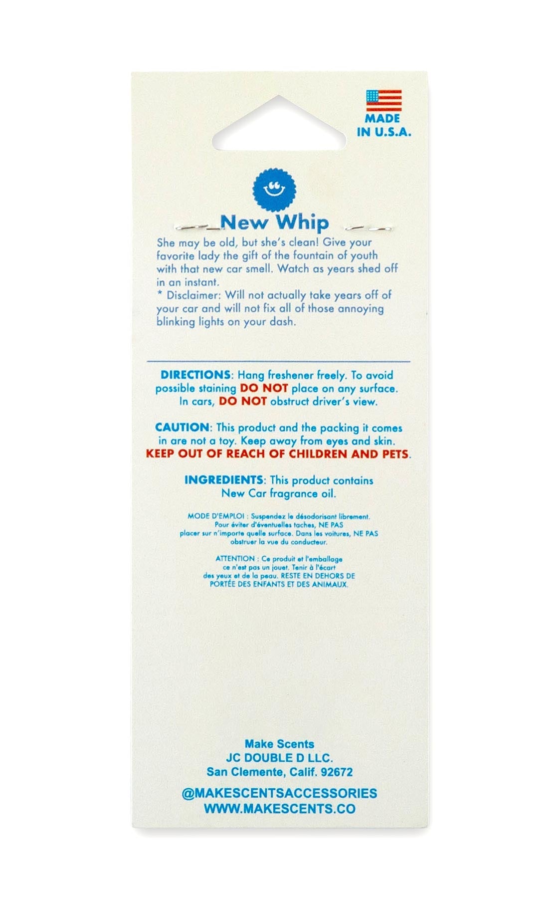 Make Scents Easy New Whip Air Freshener