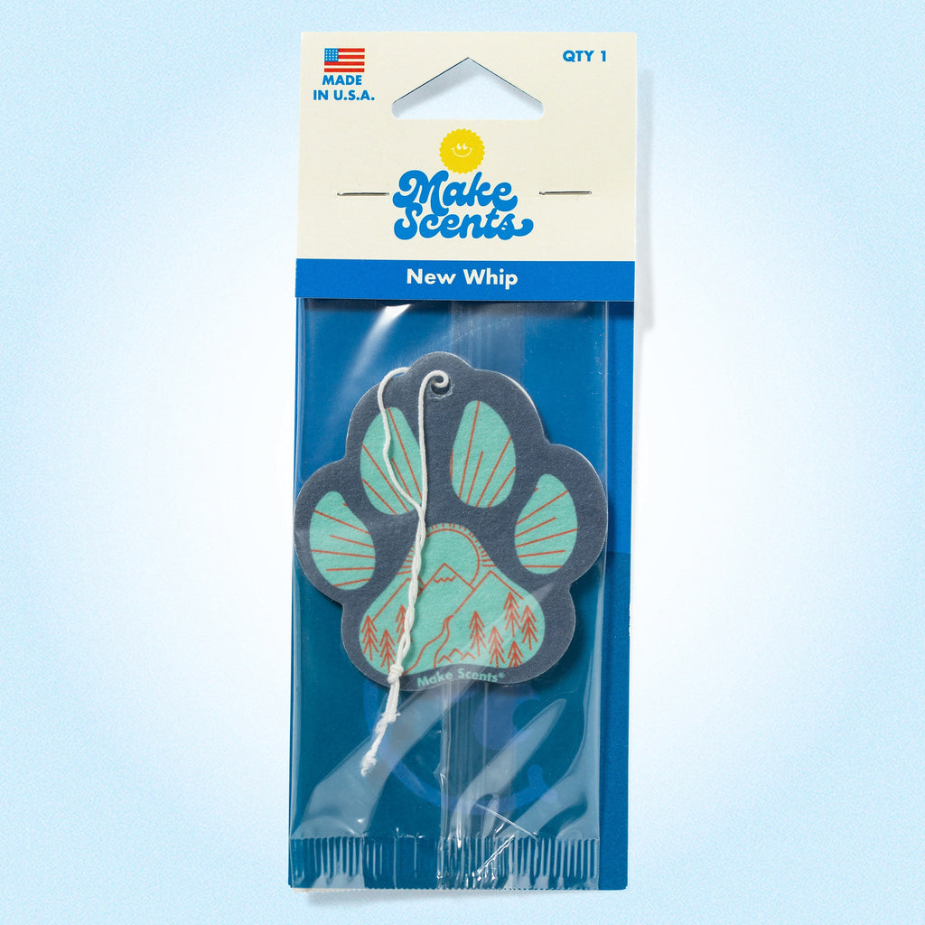 Make Scents Paw Surf Whip Air Freshener - packaging