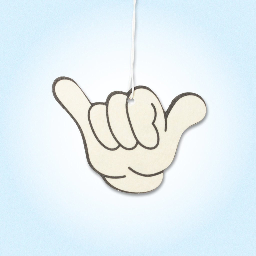 Make Scents Shaka Surf Wax Air Freshener - hanging