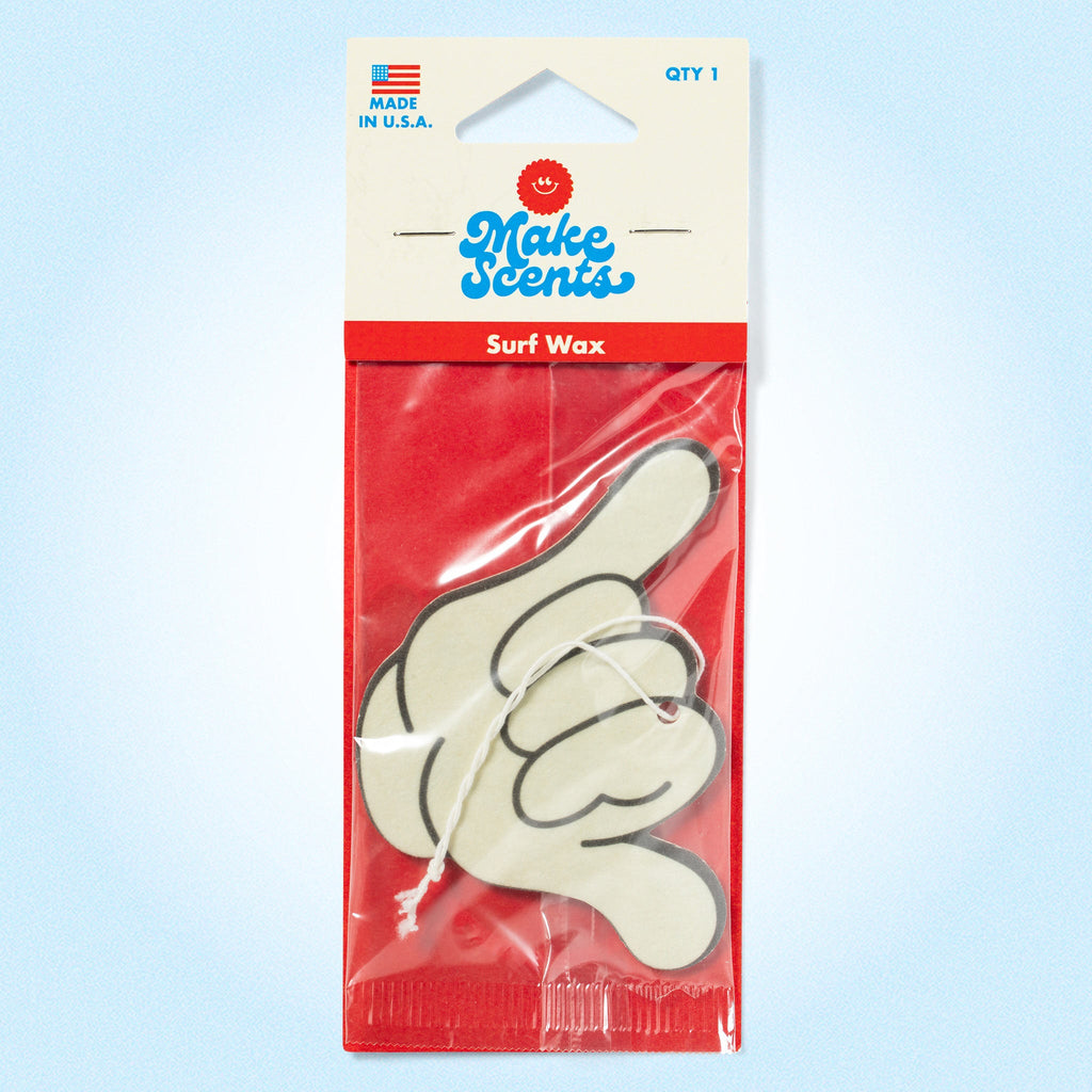 Make Scents Shaka Surf Wax Air Freshener - packaging