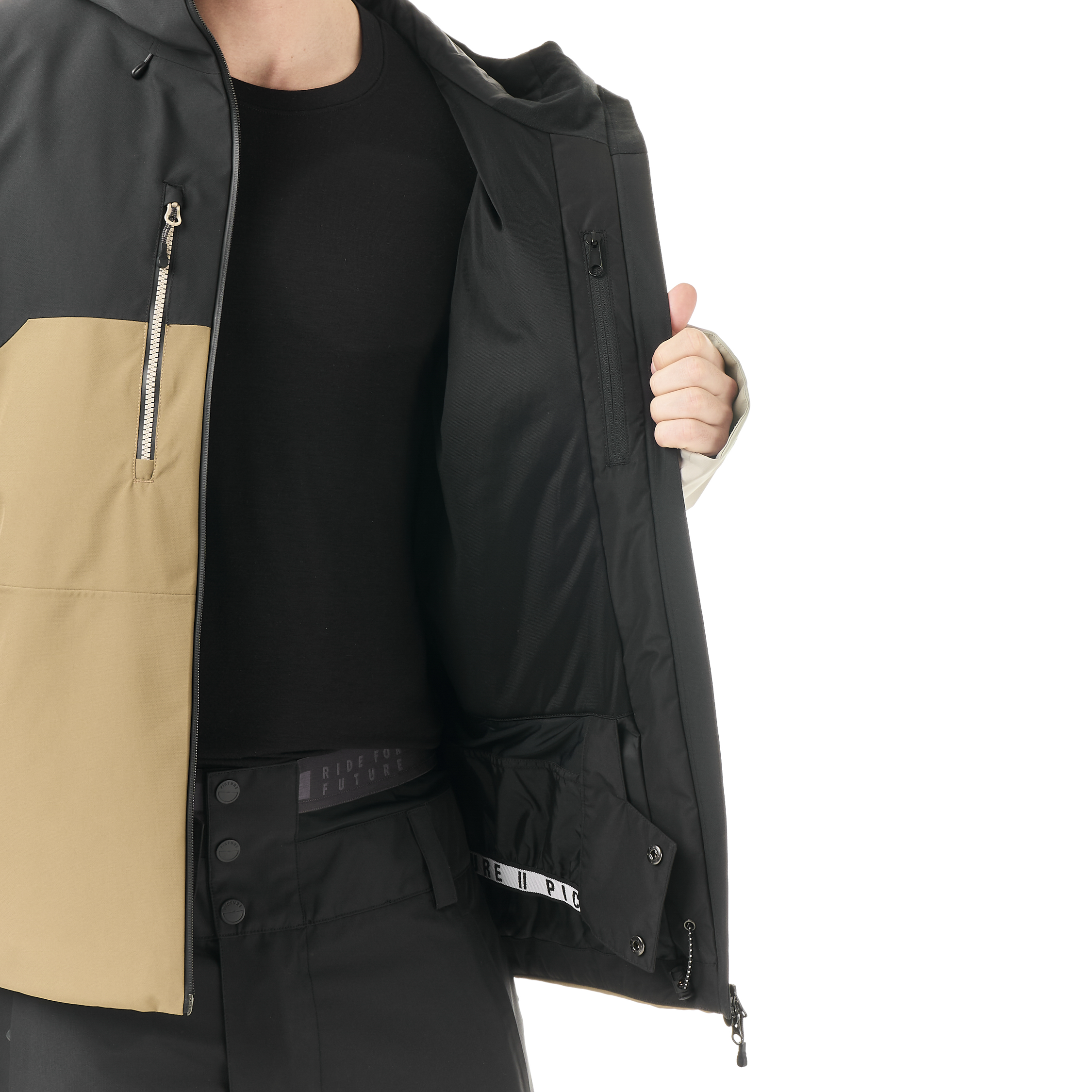 Picture Organic Men's Object Jacket - Shitake - view 6