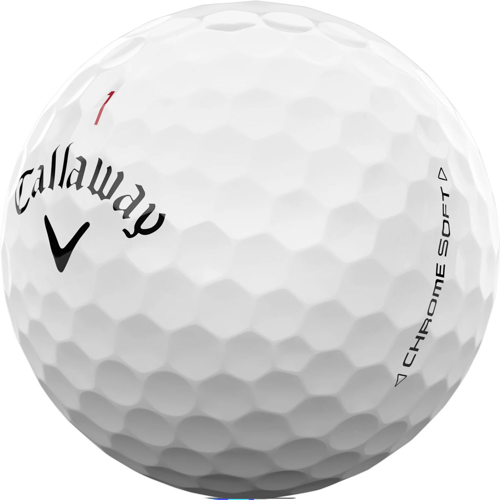 2024 Chrome Soft Golf Balls - 1 Dozen