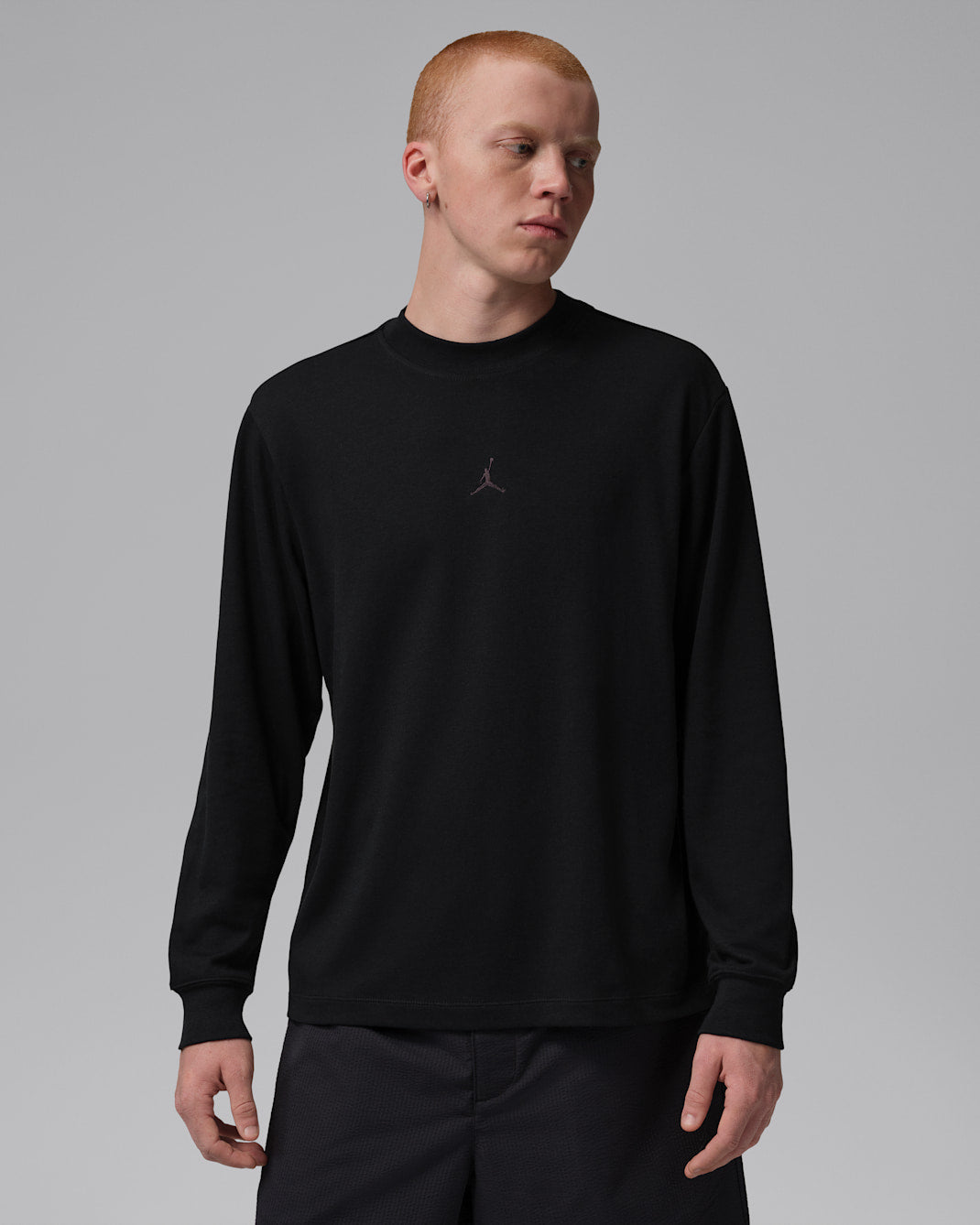 Jordan Sport Men's Dri-FIT Golf Long-Sleeve Mock Neck Sweatshirt