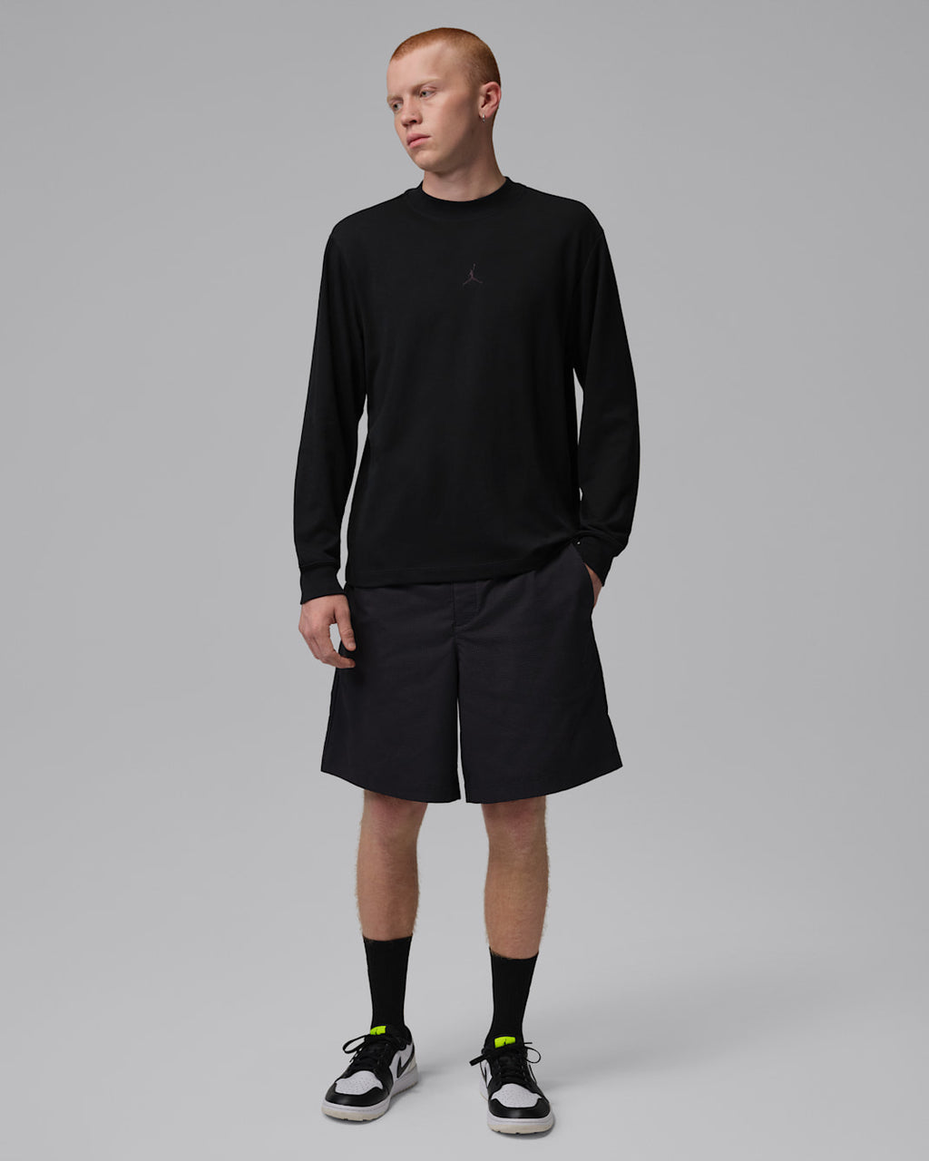Jordan Sport Men's Dri-FIT Golf Long-Sleeve Mock Neck Sweatshirt