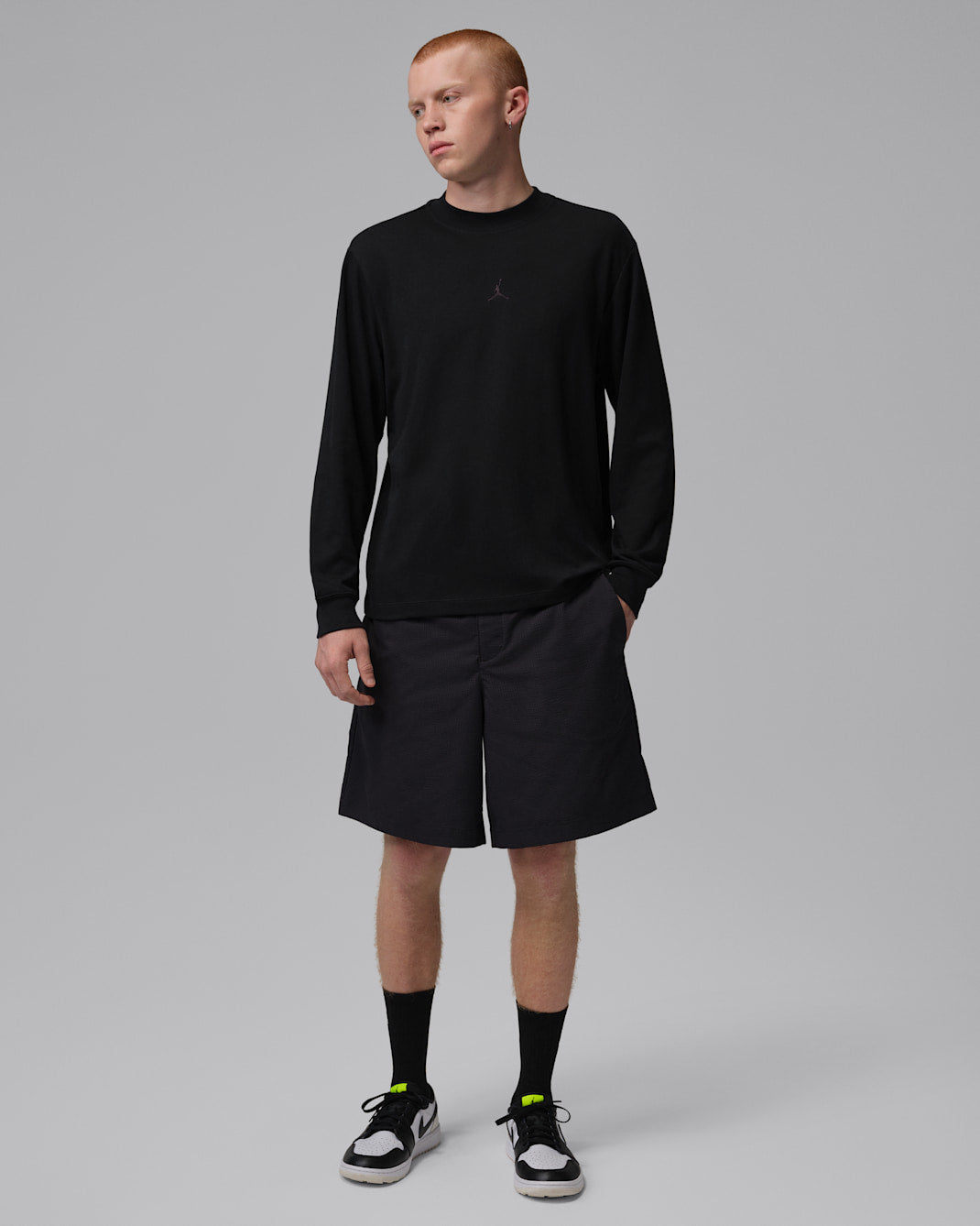 Jordan Sport Men's Dri-FIT Golf Long-Sleeve Mock Neck Sweatshirt