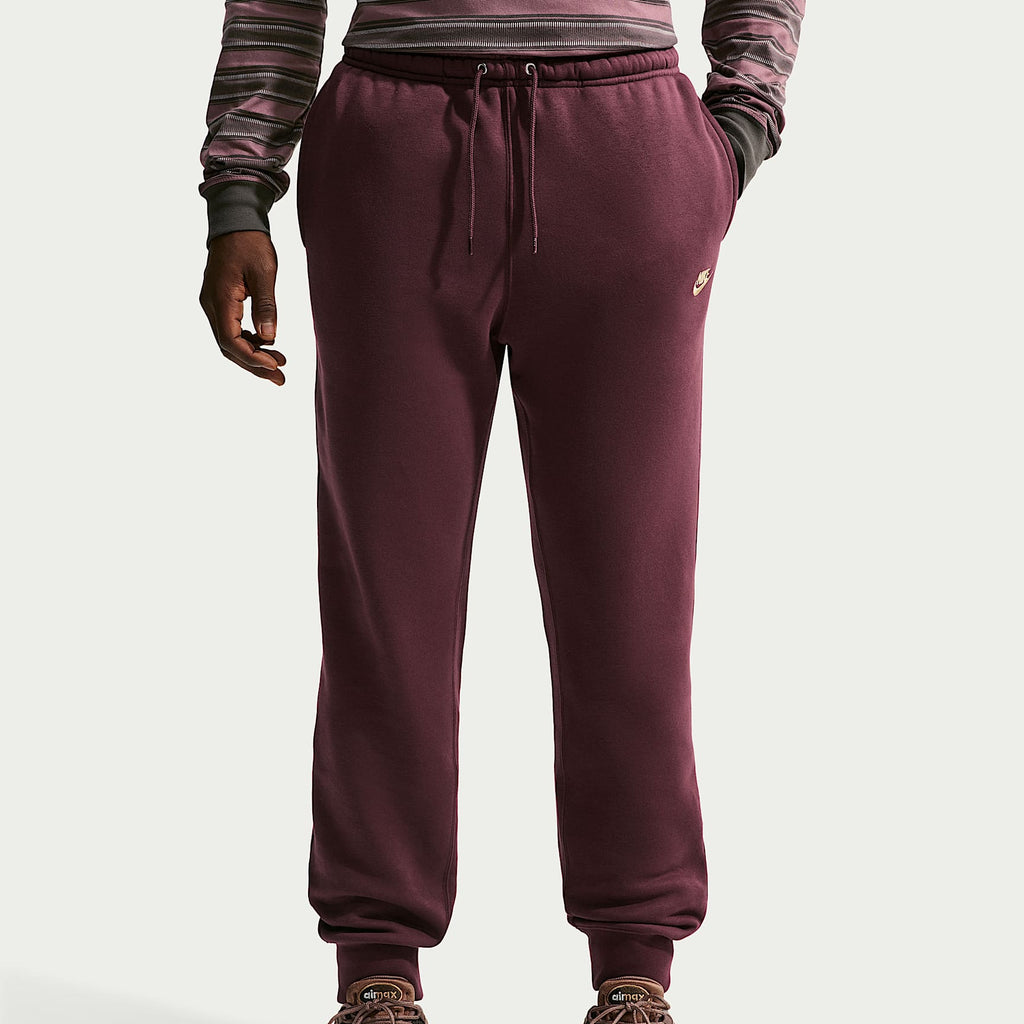 Nike Men's Club Fleece Joggers - Burgundy Crush, back