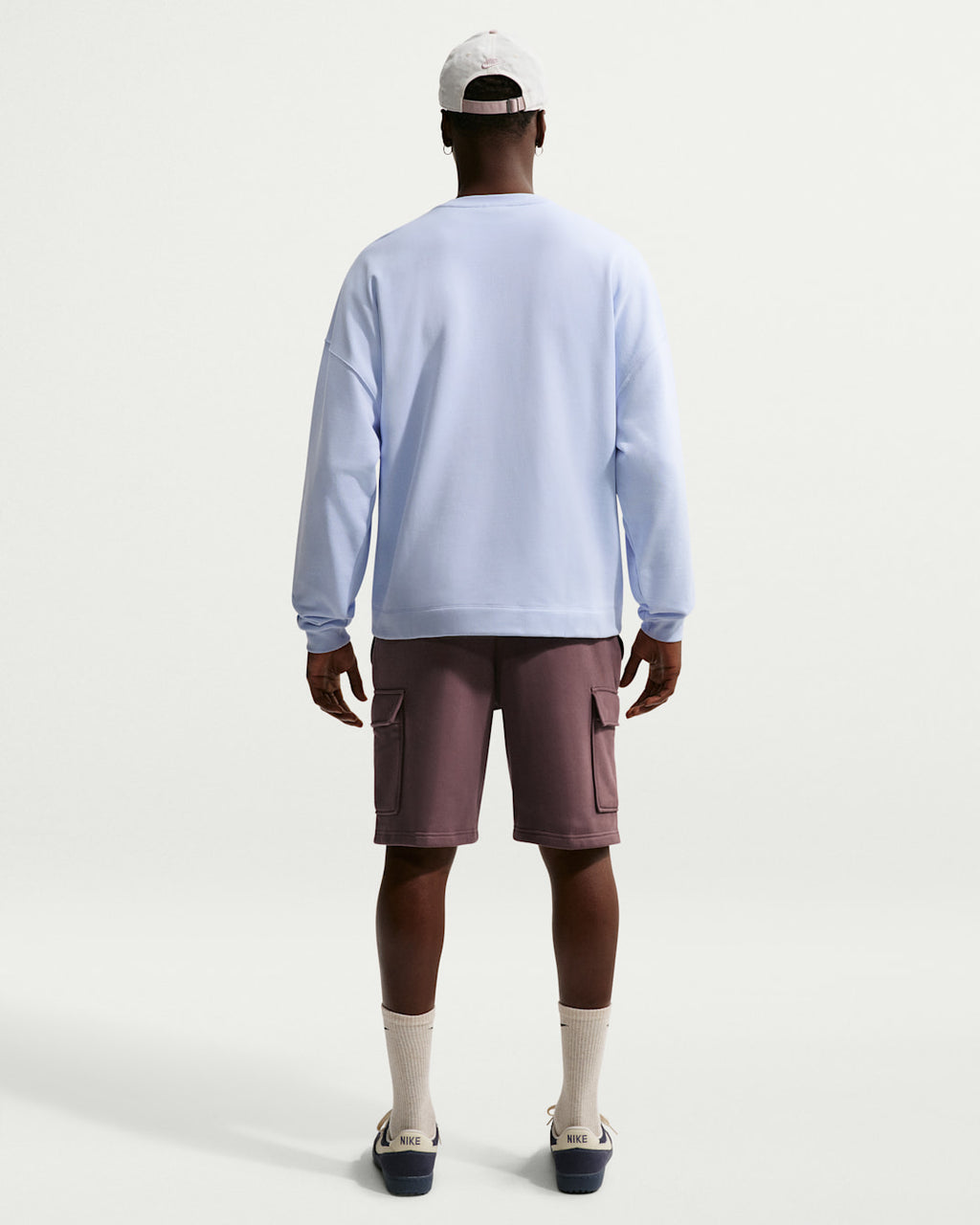 Nike Men's Oversized French Terry Crew-Neck Sweatshirt
