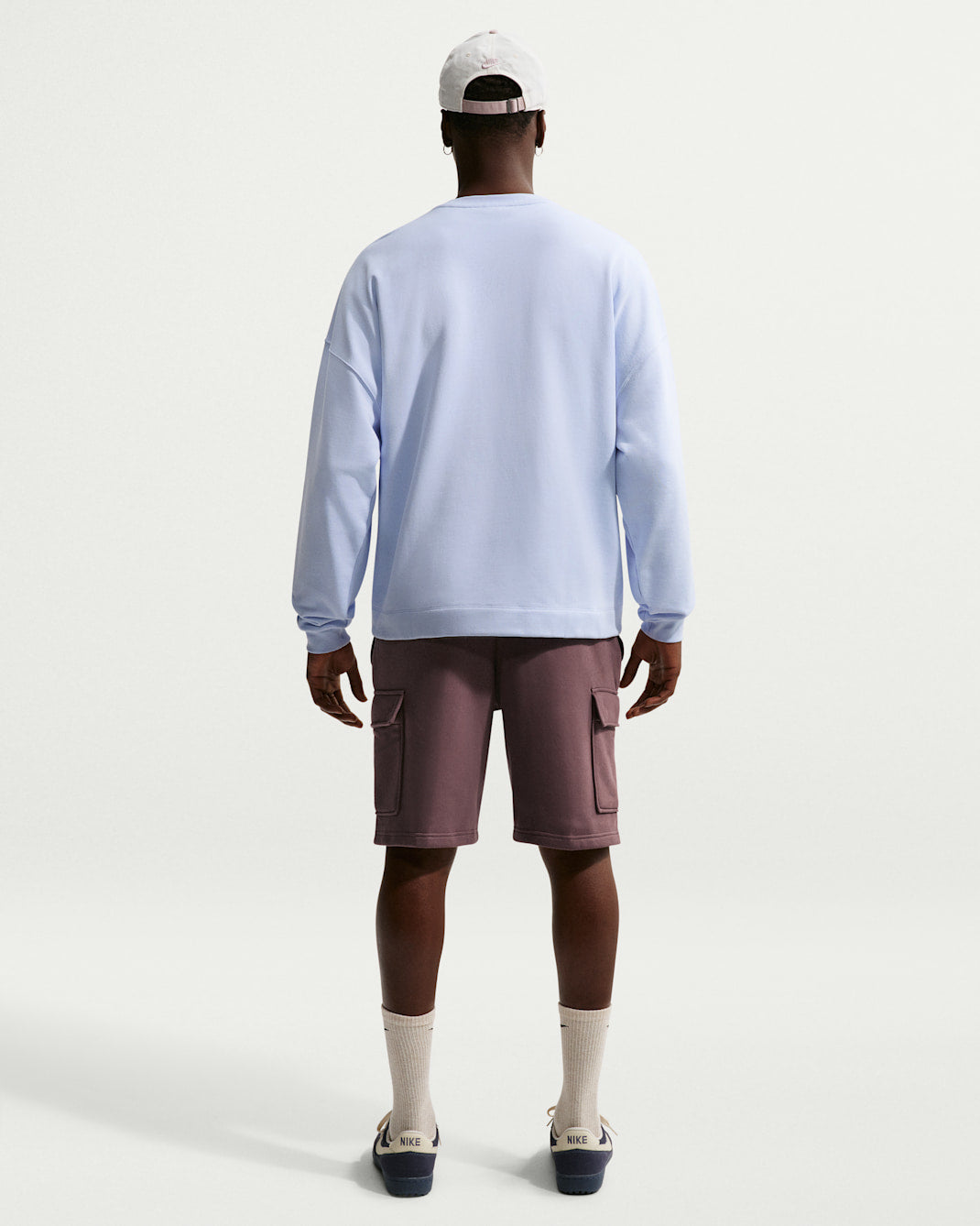Nike Men's Oversized French Terry Crew-Neck Sweatshirt