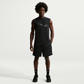 Nike DNA Academy Dri-FIT 8 Inch Basketball Shorts - Black, front