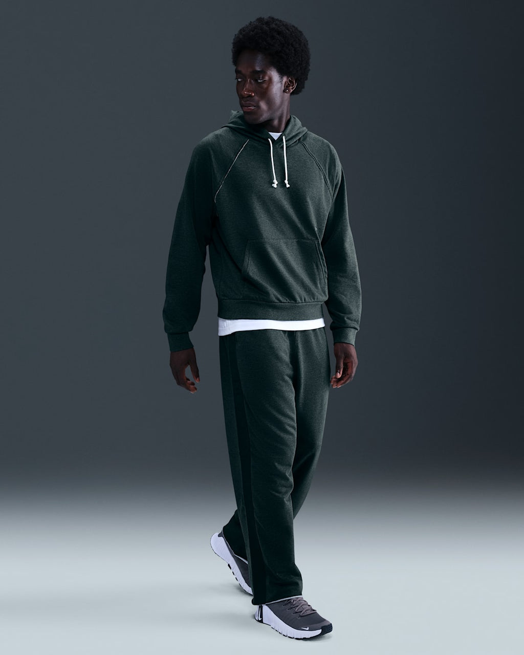 Nike Men's Gym Heritage Dri-FIT Fleece Training Top