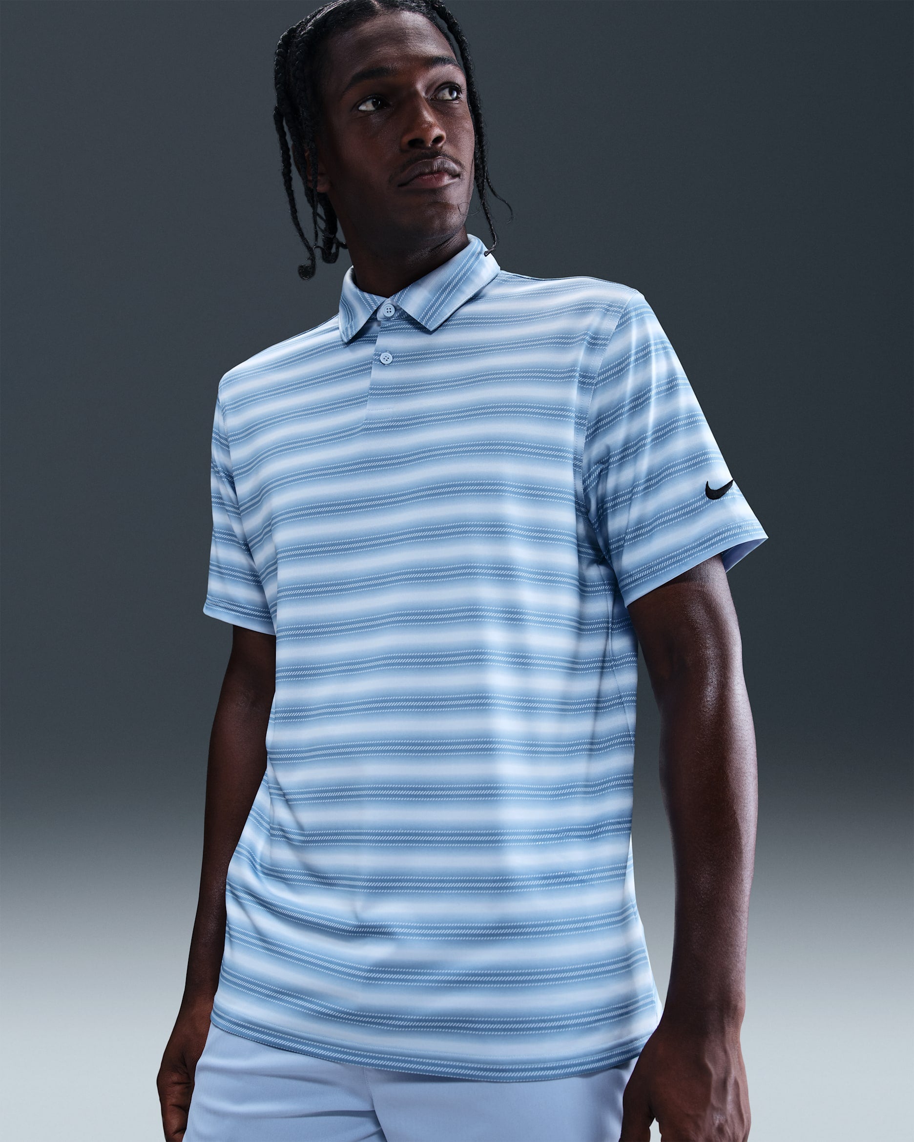 Nike Men's Velocity Dri-FIT Striped Golf Polo