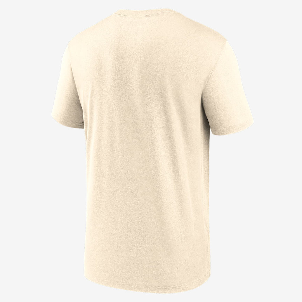 Los Angeles Dodgers Swoosh Legend Men's Nike Dri-FIT MLB T-Shirt - Cream - back