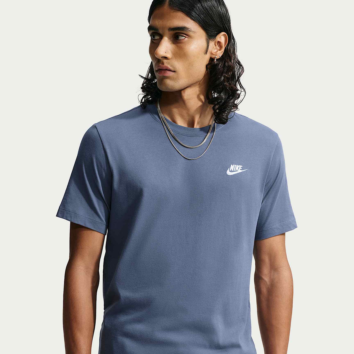 Nike Men's Sportswear Club T-Shirt (2026) - Diffused Blue, front