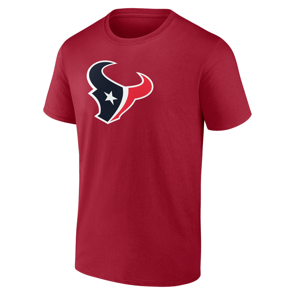 Houston Texans Fanatics Primary Logo T-Shirt Red - front