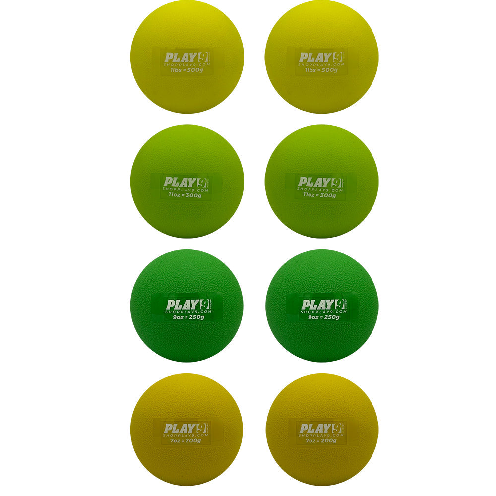 Play9 Hitting Plyo Ball Set - full set