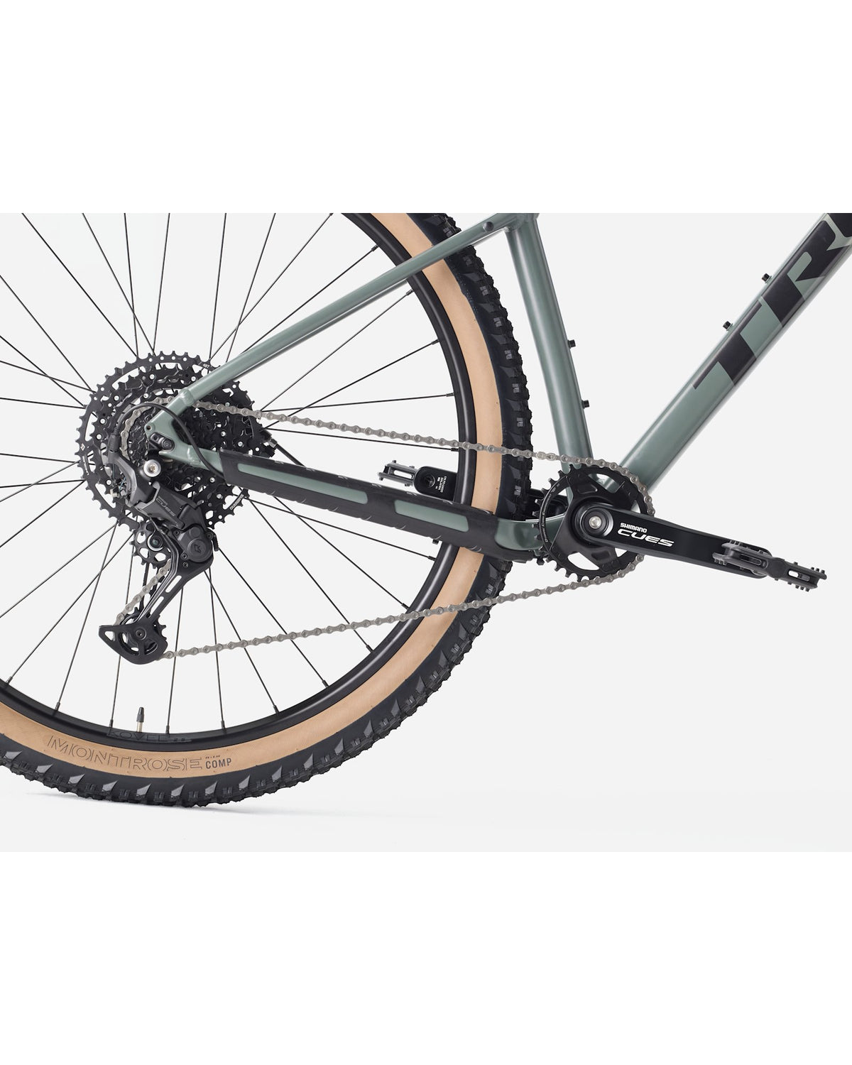 Trek Marlin 6 Gen 3 Mountain Bike - 2026 - Lichen Green, drivetrain