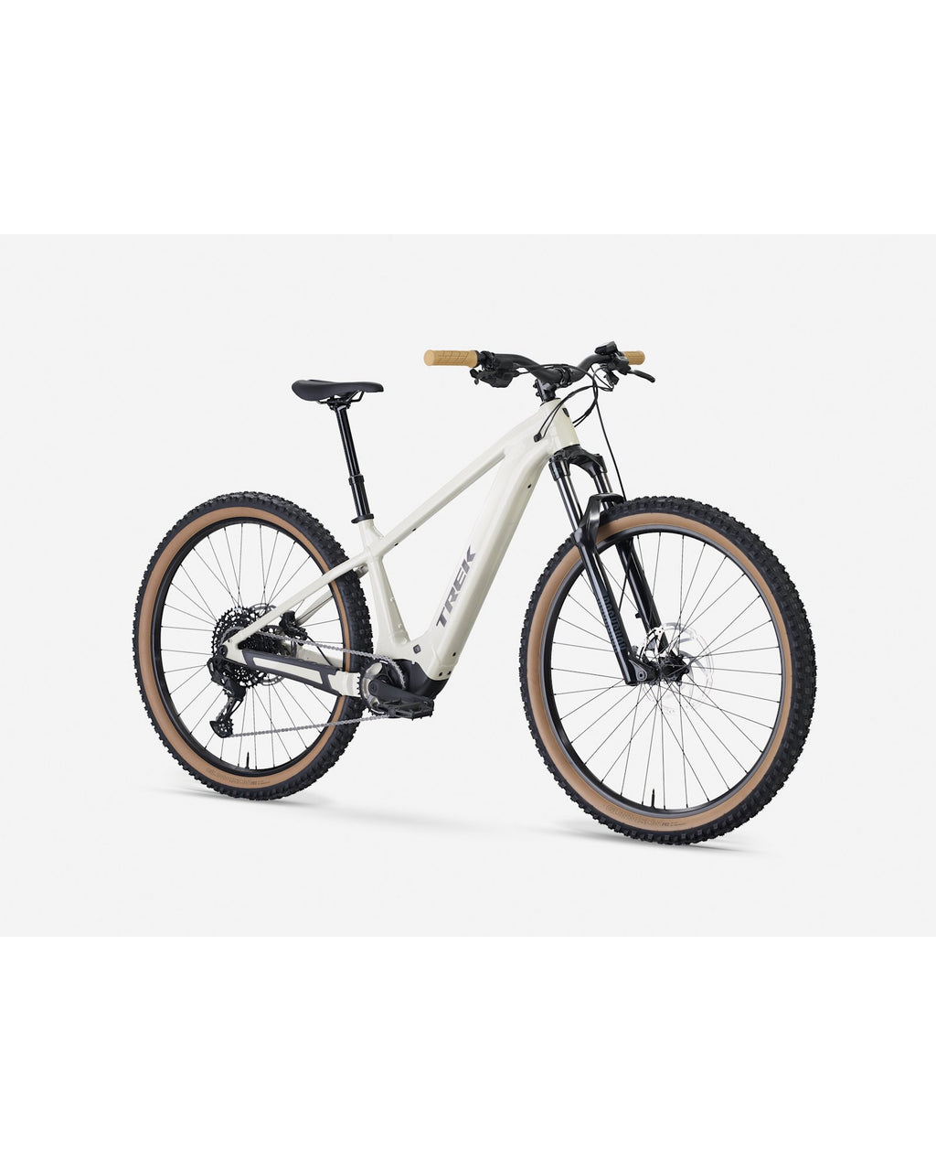 Trek Marlin+ 8 Electric Mountain Bike - 2026 - Buff Beige, front