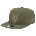 New Era Las Vegas Raiders Olive Color Pack A-Frame 9FIFTY Snapback Hat