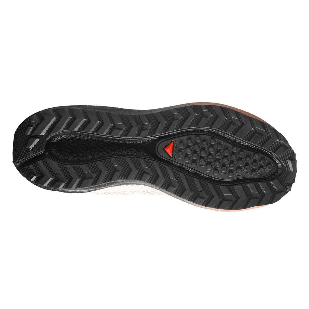 Salomon Men's Aero Blaze 4 GRVL Gore-Tex Running Shoes - Vanilla Ice/Black/Burro - outsole