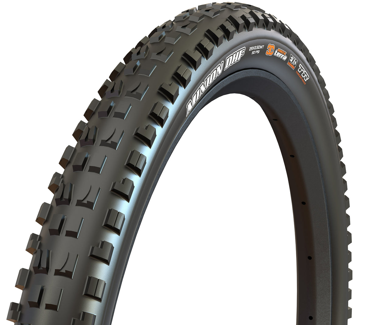 Maxxis Minion DHF 27.5x2.50 Tire Black