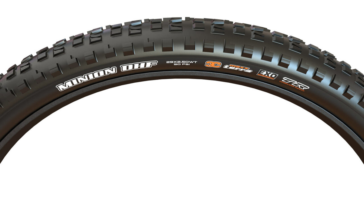 Maxxis Minion DHF sidewall detail